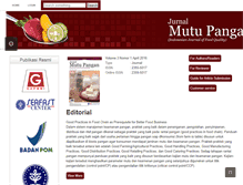 Tablet Screenshot of jurnalmutupangan.com